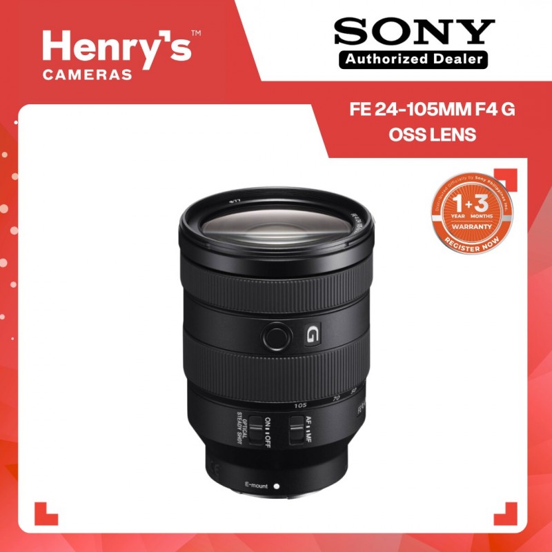 SONY FE 24-105MM F4 G OSS LENS
